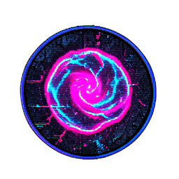 Lava Pool (Cyberpunk) - 256x256 pixel art sprite