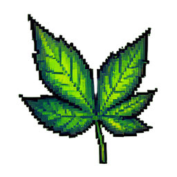 Leaf Storm - 256x256 pixel art sprite