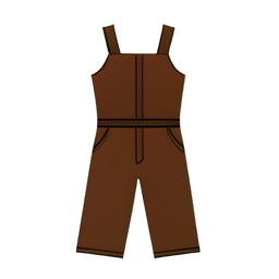 Combinaison en cuir — sprite pixel art 256×256