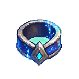 Diadema de Inteligencia Menor — sprite pixel art 256×256