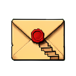 Enveloppe (16-Bit) — sprite pixel art 256×256