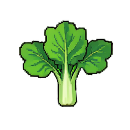 Lettuce Head — 256×256 pixel art sprite