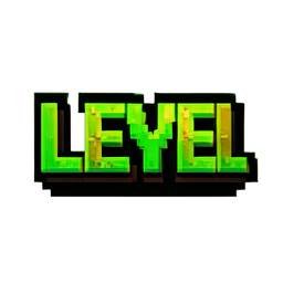 Level Badge - 256x256 pixel art sprite