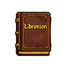 Librarian (16-Bit) - 256x256 pixel art sprite