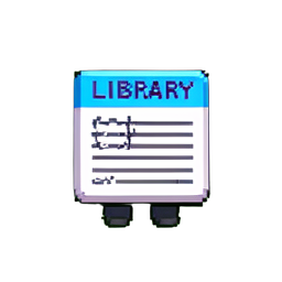 Cachet de carte — sprite pixel art 256×256