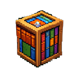 Library - 256x256 pixel art sprite