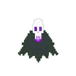Lich (Low-Res) - 256x256 pixel art sprite