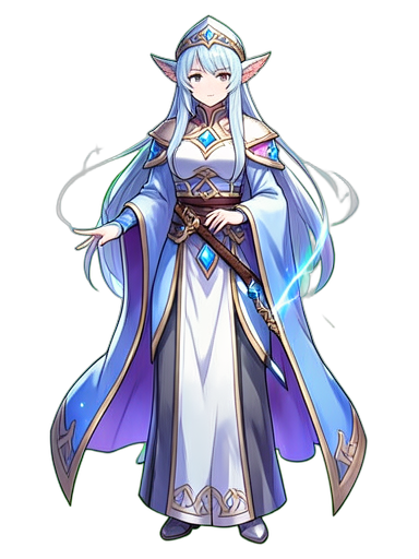 光师黎明祭司 — 384×512 像素游戏素材