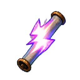 Blitzrolle — 256×256 Pixel-Art-Sprite