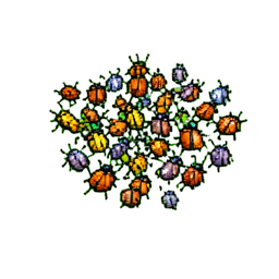 Blitzinsektenhorde — 256×256 Pixel-Art-Sprite