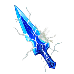 Lightning Sword (VFX) - 256x256 pixel art sprite