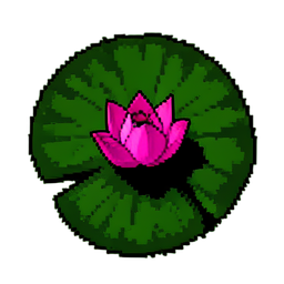 Lily Pad (16-Bit) - 256x256 pixel art sprite