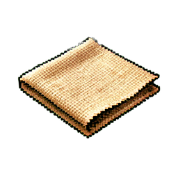 Tissu de Lin — sprite pixel art 256×256