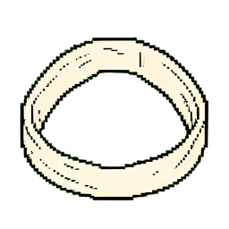 Linen Headband — 256×256 pixel art sprite