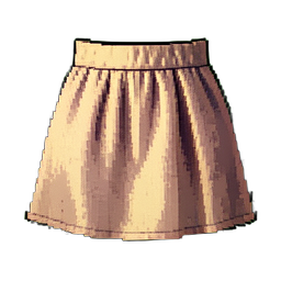 Linen Skirt Mini — 256×256 pixel art sprite