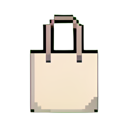 Bolso de Lino — sprite pixel art 256×256