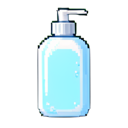 Flüssigseife für Hände — 256×256 Pixel-Art-Sprite