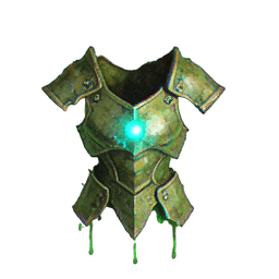 Living Armor (Atmospheric) - 256x256 pixel art sprite
