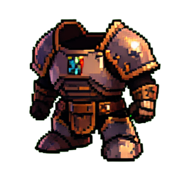 Living Armor - 256x256 pixel art sprite