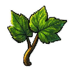 Living Vine — 256×256 pixel art sprite