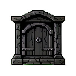 Puits Verrouillé — sprite pixel art 256×256