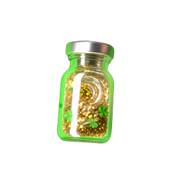 Luck Potion (HD-2D) — 256×256 pixel art sprite