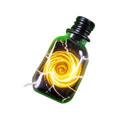 Luck Potion (VFX) - 256x256 pixel art sprite