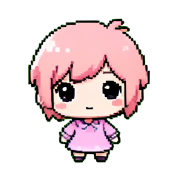 Estrelas de berço — sprite pixel art 256×256