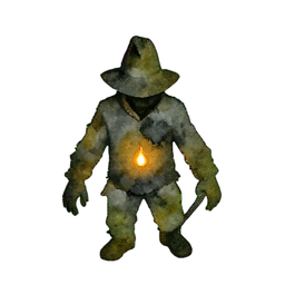 Lumberjack (Atmospheric) - 256x256 pixel art sprite