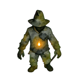 Leñador (Atmospheric) — sprite pixel art 256×256