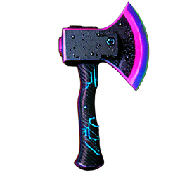 Holzfäller (Cyberpunk) — 256×256 Pixel-Art-Sprite