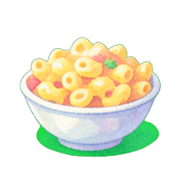 Mac and Cheese — 256×256 Pixel-Art-Sprite