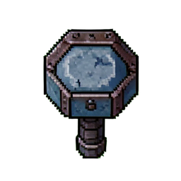 铁锤 (16-Bit) — 256×256 像素游戏素材