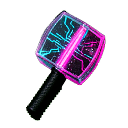 Mace (Cyberpunk) - 256x256 pixel art sprite