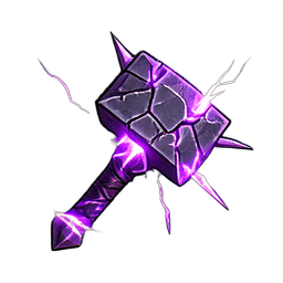 Mace (VFX) - 256x256 pixel art sprite