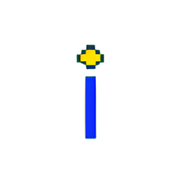 魔法使いの少年 (低解像度) — 256×256 ピクセルアートスプライト