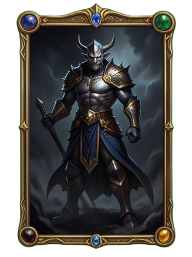Pyromant-Archon — 384×512 Pixel-Art-Sprite