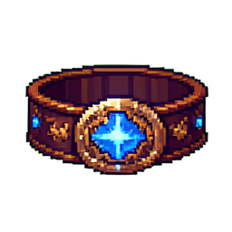 Magische Gürtels — 256×256 Pixel-Art-Sprite
