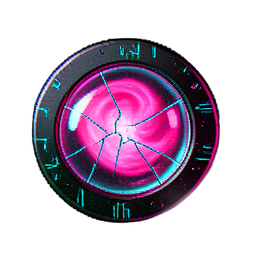 Magic Orb (Cyberpunk) - 256x256 pixel art sprite