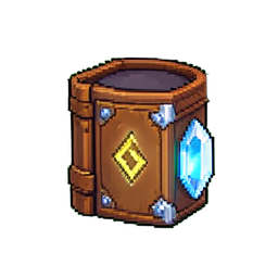 Magic Quill Inkpot — 256×256 pixel art sprite