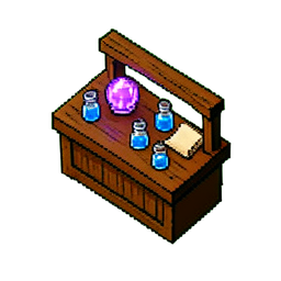 Zauberladen (16-Bit) — 256×256 Pixel-Art-Sprite