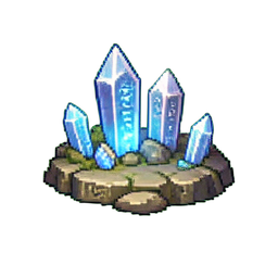 Magical Ley Line Trail — 256×256 pixel art sprite