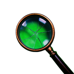 Magnifying Glass (Cinematic) - 256x256 pixel art sprite