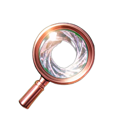 Magnifying Glass (HD-2D) - 256x256 pixel art sprite