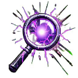 Lupe (VFX) — 256×256 Pixel-Art-Sprite