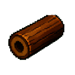 Bois de Macassar — sprite pixel art 256×256