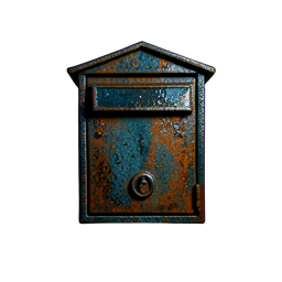 Mailbox (Cinematic) - 256x256 pixel art sprite