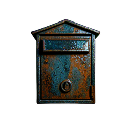 Mailbox (Cinematic) — 256×256 pixel art sprite