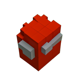 Mailbox (Voxel) — 256×256 pixel art sprite