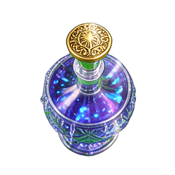 Mana Potion Large (HD-2D) - 256x256 pixel art sprite